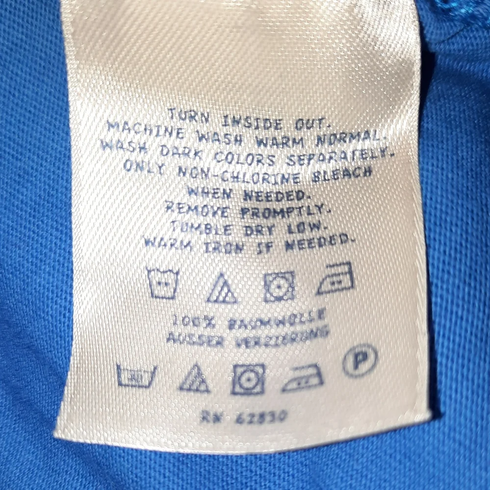 Lands End Kids Cover Up Blue size Large (14)
